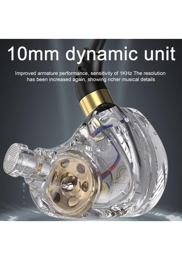 Profesyonel Kulaklık Düşük Gecikme Düğmesi Kontrolü Müzik Dinleme