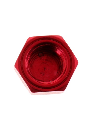 Homyl Baitcasting Makarası Vidalı Somun Kırmızı-sol-el