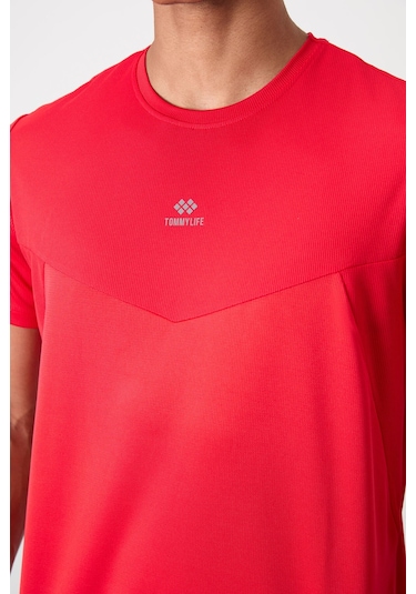 Tommy Life Kırmızı Polyester Nefes Alan Dokulu İnce Esnek Standart Fit Erkek Performans T-shirt - 88391 Kirmizi Tommy Life Kırmızı Polyester Nefes Alan Dokulu İnce Esnek Standart Fit Erkek Performans T-shirt - 88391 Kirmizi