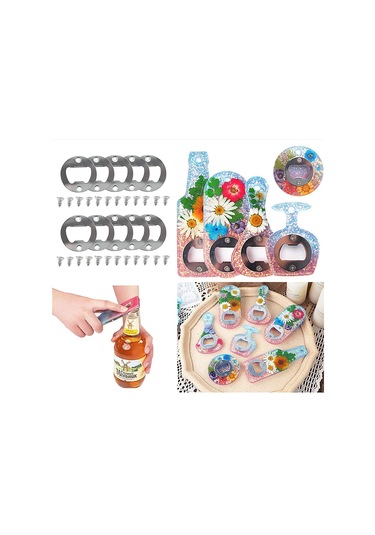 Şişe Açacağı Reçine Kalıpları, Bira Açacağı Silikon Kalıbı, Epoksi Reçine Döküm Kalıpları, Tornavida Ve Madeni Para İle Bira Açacağı Seti Diğer