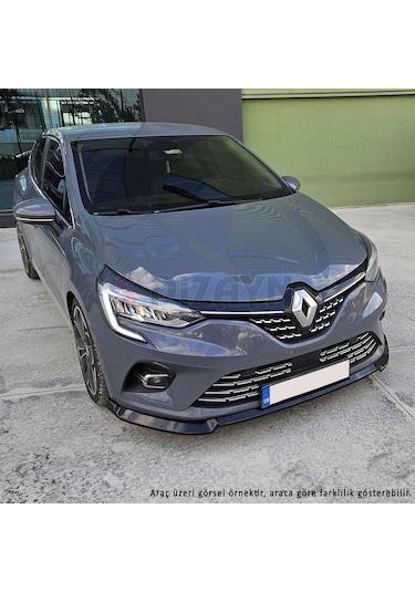 S-Dizayn VW Polo 6 ABS Plastik Ön Tampon Alt Lip 3 Prç. 2017 Üzeri