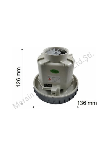 Artiko 230V 1600W Thomas Elektrikli süpürge motoru