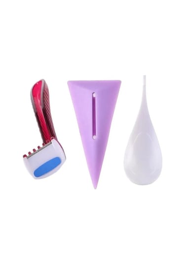 Markingyes Profesyonel Kadın Jileti Vücut Epilatör Bikini Koltukaltı Burun Yüz Epilasyon Makinesi Renkli Tıraş Makinesi Eleği Bv5mmr