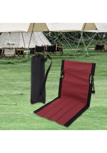 Suntek Açık Hava Plaj Şezlongu, Yürüyüş, Barbekü, Kırmızı