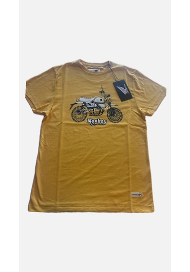 Honda Monkey Sarı T-shırt