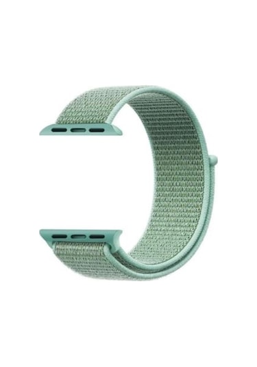 Apsuwa Apple Uyumlu  Watch 10 46mm Kordon Kayış Kumaş Cırtlı