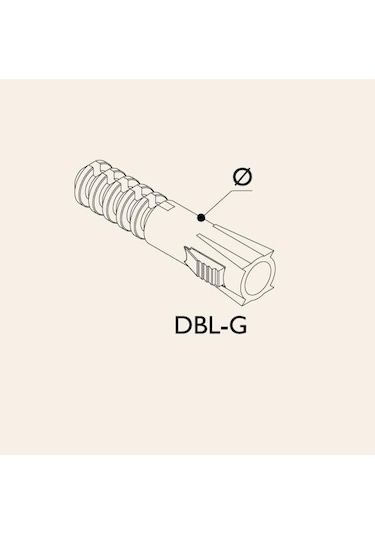 Gürçay Plastik Dübel 10Mm 20 Adet