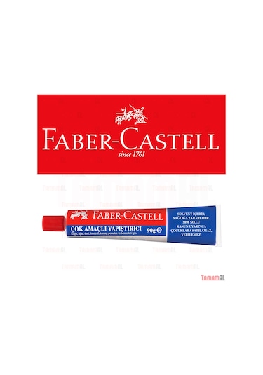 Faber Castell 90Gr Sıvı Yapıştırıcı Çok Amaçlı Yapıştırıcı 1 Adet