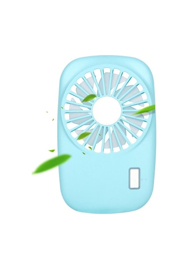 Taşınabilir El Tipi Usb Şarj Edilebilir Mini Fan Beyaz