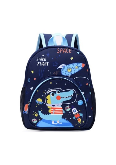 3-6 Yaş Anaokulu Öğrencilerinin Okul Çantası Hm7nl4 Mavi