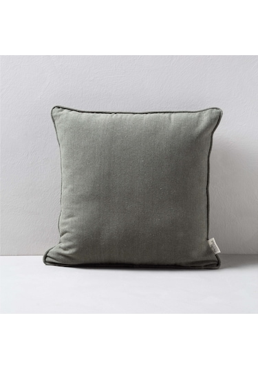 Mudo Home Nımes Kırlent Biyeli Koyu Yeşil 43x43