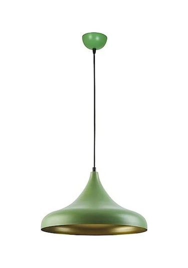 Modern Dekoratif Yeşil Sarkıt Avize 01G Taba