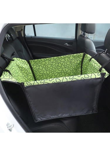 Sones Araba Tekli Koltuk Su Geçirmez Evcil Hayvan Koltuğu Koruyucu Ped, Renk: Yeşil Bulut