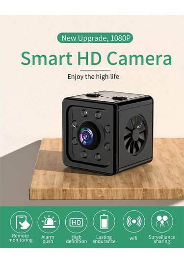 Fs 4k Hd 1080p Taşınabilir Küçük Ev Dadı Kamerası, Hareket