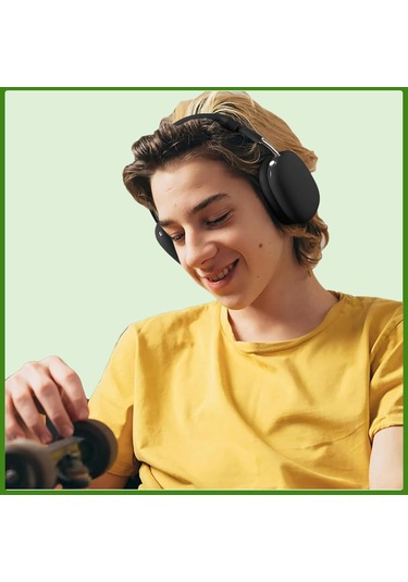 Reedark  Airpods Uyumlu Max İçin Siyah Silikon Koruyucu Set: Kulak Yastığı + Kulaklık Kılıfı + Baş Çemberi - Su Geçirmez, Toz Ve Çizik Koruma Diğer