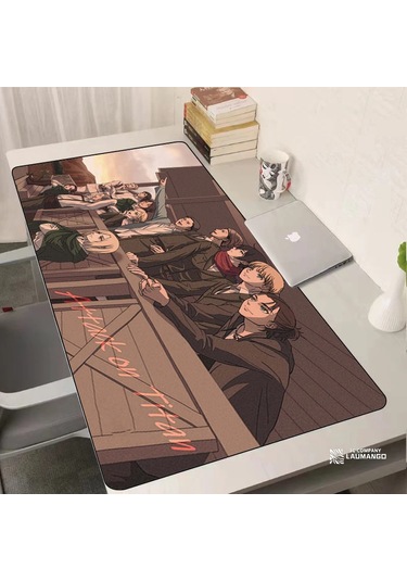 Laumango Titan Oyun Mouse Pad Xxl - Kaymaz Kauçuk Bilgisayar Halı, Klavye Destekli Gamer Aksesuar 90x40 Cm Yellow Yellow