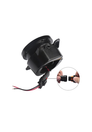 Suofeng 4 İnç Siyah Kapak Led Far Tek Adet - Jeep Wrangler Jk/jku/cj/lj/tj, Hummer H1/h2 Uyumlu, Ip67 Su Geçirmez, Parlak Isık, Kolay Kurulum