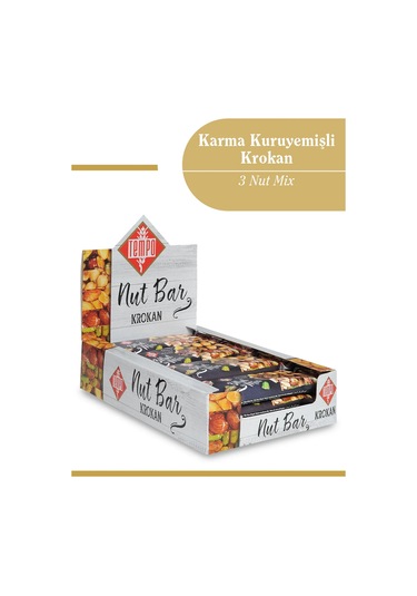 Karışık Kuruyemişli Krokan 40 G X 12 Adet