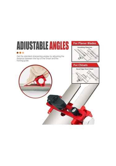 Springsun Açı Ayarlı Bileme Makinesi Ahşap Delici Matkap Genişlik Ayarı Eğimli Kenarlar Ahşap Keski Braketi