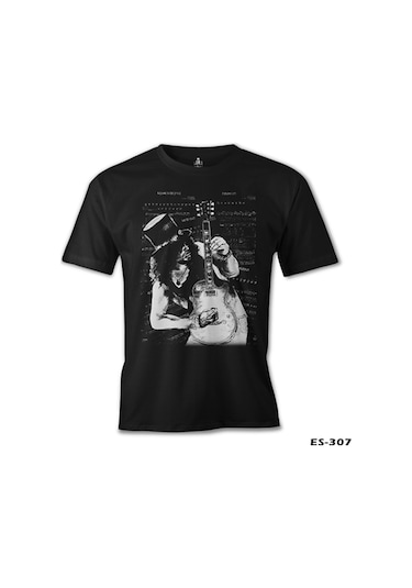 Slash - Guitar Siyah Erkek Tshirt