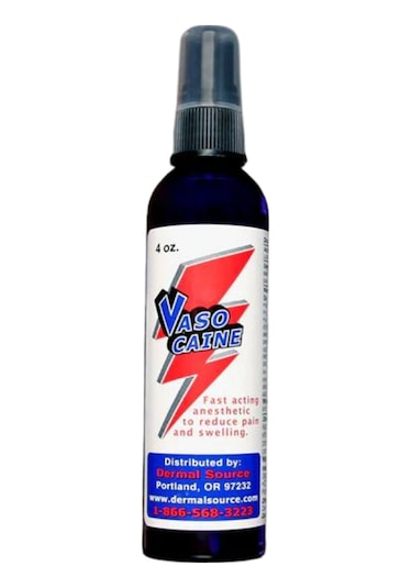 Five-star Vasocaine Topical Anesthetic Spray 4oz/120ml Bottle