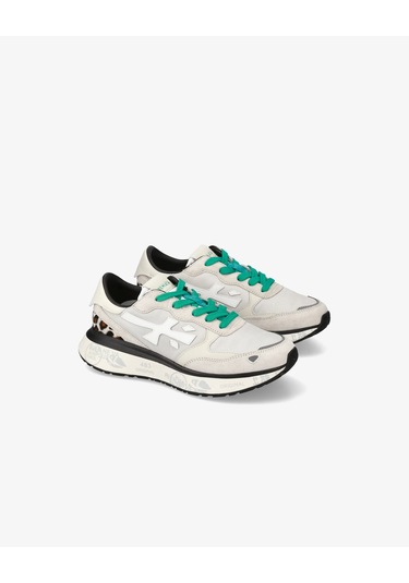Premiata Sneakers Lauryn 7485 Beyaz - Leopar