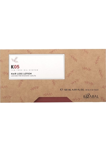 Kaaral K05 Hair Loss Lotion Dökülme Ampulleri 12 x 10 ML