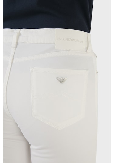 Emporio Armani Bayan Kot Pantolon 3L2J20 2N8Hz 0101-Beyaz Emporio Armani Bayan Kot Pantolon 3L2J20 2N8Hz 0101-Beyaz