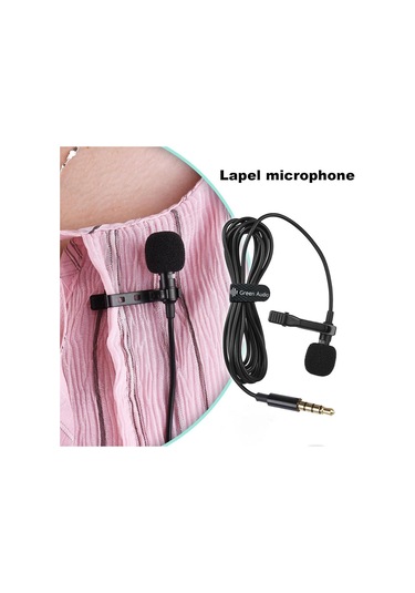 Klipsli Yaka Mikrofonu - Kompakt Yaka Mikrofonu, Taşınabilir