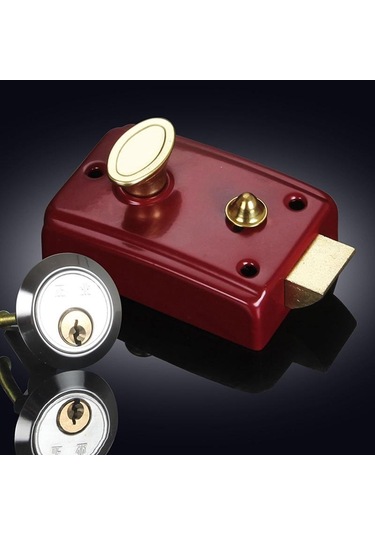 Hırsızlığa Karşı Ev Güçlü Evrensel Ağır Hizmet Kapı Kilidi Kilidi Kapalı Gömme Kilit