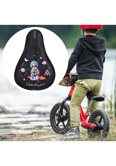 Suntek Çocuk Bisiklet Koltuk Minderi Kılıfı Erkek Kız Siyah