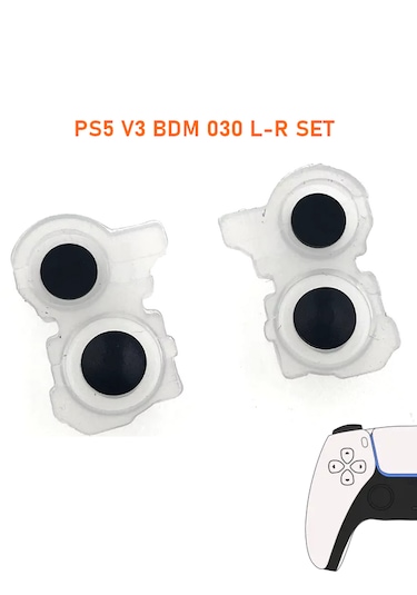 Ps5 V3 Bdm 030 Kollar İle Uyumlu Lr L1l2 R1r2 Lastik Takımı