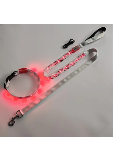 Willowhaven Yomisgo 2 Adet Usb Şarjlı Ipx7 Led Işıklı Nefes Kesici Siyah Tasma Ve Tasma Seti Diğer