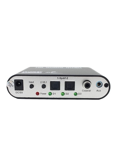Leezsing 5.1 Kanal Dts Dolby Ac-3 Ses Çevirici, Dijital Optik Koaksiyal Analog Rca Dönüştürücü