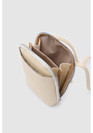 Shule Bags Vux Çapraz Çanta Butter Yellow Krem