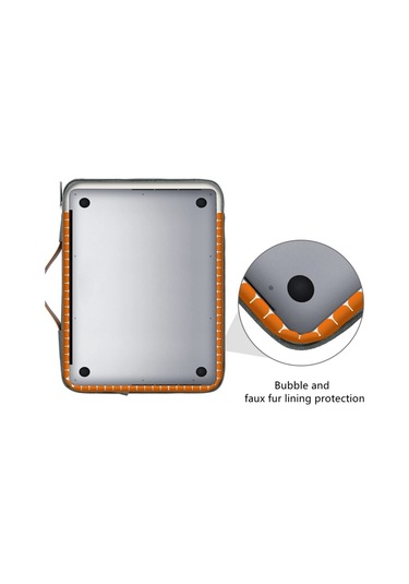 Macbook Uyumlu Air 13.6, Macbook Uyumlu Pro 14, Macbook Uyumlu 16.2 M3 İçin Çok Cepli Dizüstü Bilgisayar Kılıfı Zenci,13-13.6 Diğer