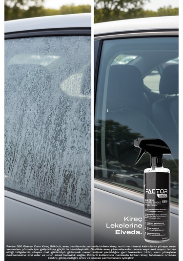 Factor 360 Glazen Cam Kireç Sökücü 500 Ml