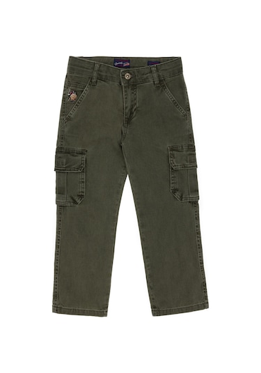 U.s. Polo Assn. Erkek Çocuk Yeşil Pantolon Jean 50304281-dn0030 Green Yeşil