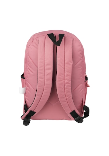 3 Bölmeli Su Geçirmez Kumaş Tablet Bölmeli Seyahat Sırt Çantası 2115s-pembe Pembe