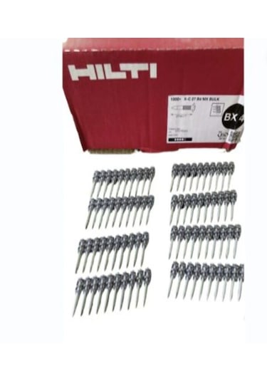 Yeni Bx 4-22 Hilti Beton Çivisi X-c 27 B4 Mx 1000 Adet /kutu