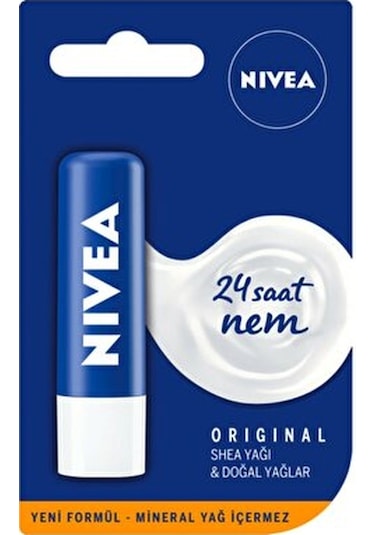 Nivea Original Care Dudak Bakım Kremi 4.8 G