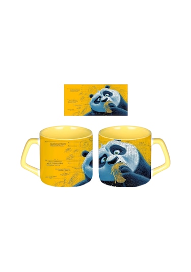 Kung Fu Panda Kupa Bardak Tek Adet 0283 Çok Renkli