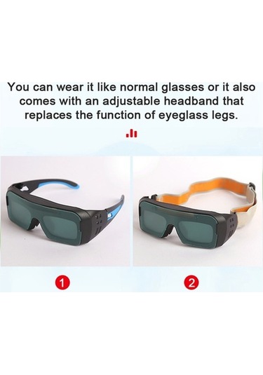 Trendooze Otomatik Kararan Kaynak Gözlüğü: Elektrik, Argon Ark Kaynağı, Pratik Taşınabilir Model