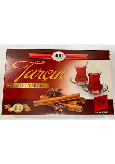 Ahu Tarçın Aromalı İçecek Tableti 500 G