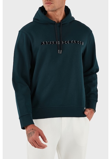 Armani Exchange Erkek Sweat Xm001380 Af10830 Ub022 Petrol PETROL