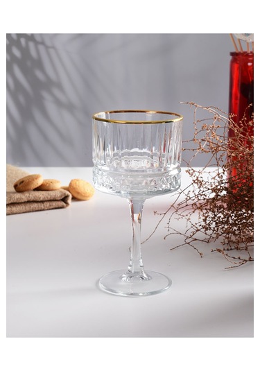 440437 Elysia Golden Touch Ayaklı Kokteyl Bardağı 4'lü