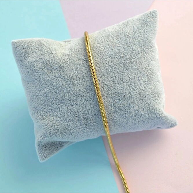 İtalyan Çelik Bileklik Orta Kalınlık Unisex Ürün Hediyelik Bileklik Çelik Sarı Gold Renk Tek Ebat Diğer