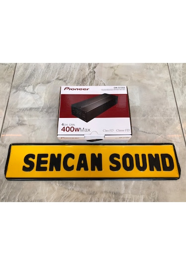 Pioneer Gm-1004 Mini Anfi 4 Kanal Compact 400watt Class Fd