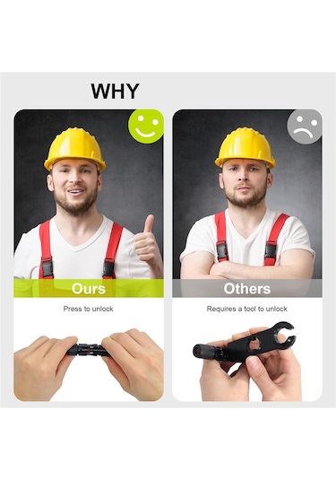 Xurunkeji 10 Çift Güneş Konnektörü, 20 Adet Güneş Paneli Kablo Konnektörü Adaptörü Erkek/dişi Ip68 1000v 30a 2 Anahtar 10awg