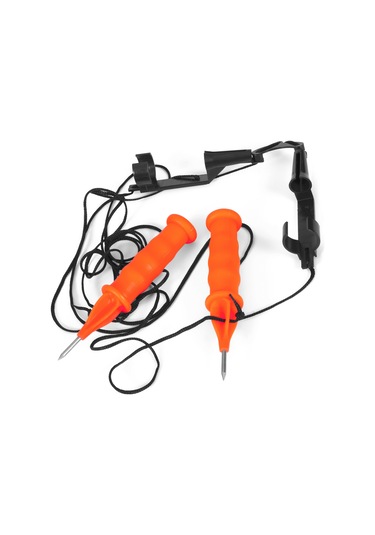 Tenfowee Buz Balıkçılığı Dizlik Ve Buz Çekiçi Seti - Acil Durumda İstihbarat Ve Diz Koruması - Abs, Metal Ve Flanel Malzeme